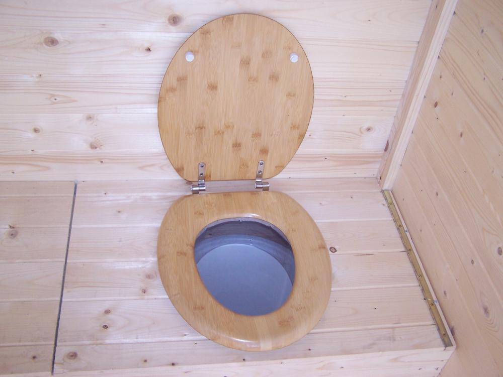 seau en bois massif pour sciure pour toilette sèche - Toilettes sèches :  vente de kit toilette sèche, cabane et wc de camping