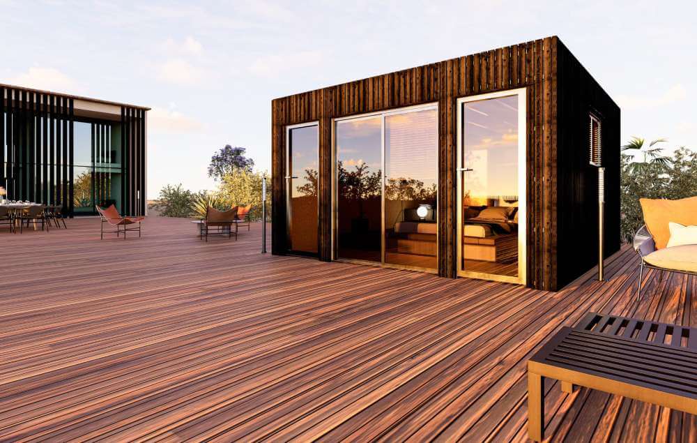 Studio de jardin type "Tiny House" avec isolation 20 m² – 4,40 x 4,57 m