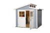 Cabane de Jardin avec plancher 5,42 m² - Weka COARASA Couleur Protection (hors option) : Gris RAL 7040