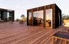 Studio de jardin type Tiny House avec isolation 20 m² – 4,40 x 4,57 m Bardage extérieur Pin sylvestre : Marron